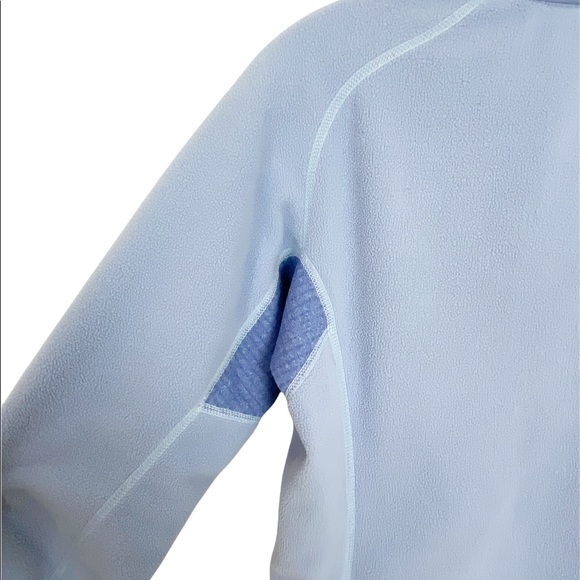 Patagonia Fleece Jacket Blue Full Zip Logo Vintage R1 Style37160F5 Womens Small - Picture 8 of 10